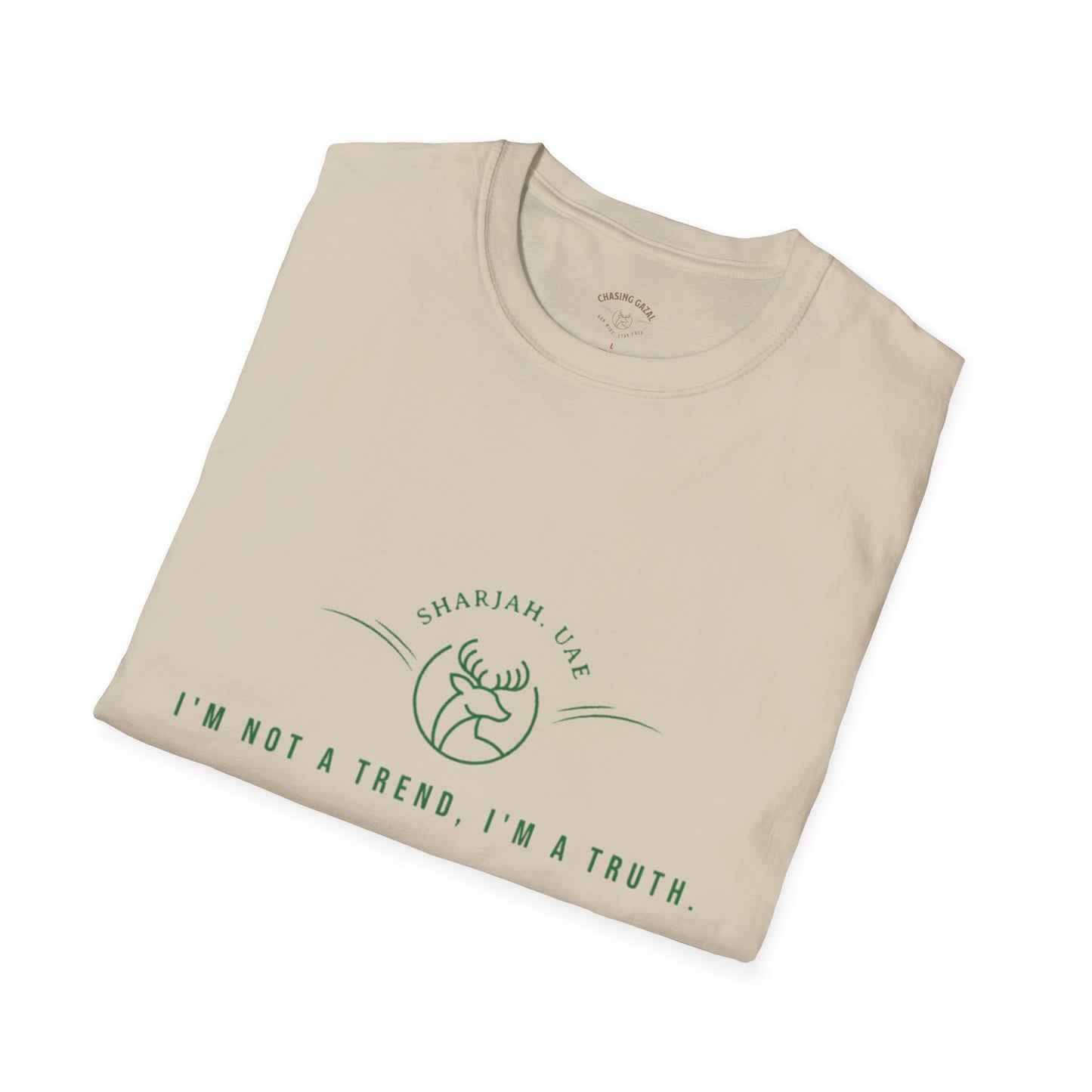 Chasing Gazal Tee – Emirati Nature Inspired